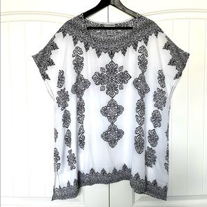 Catherine’s Georgette Cap Sleeve Top size 1x